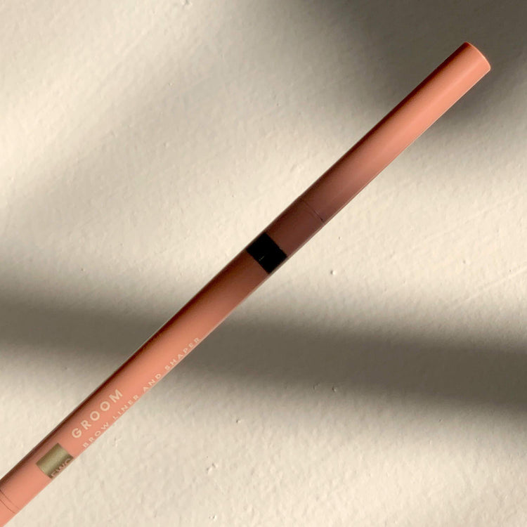 Lifestyle image of EWC GROOM Brow Liner and Shaper pencil