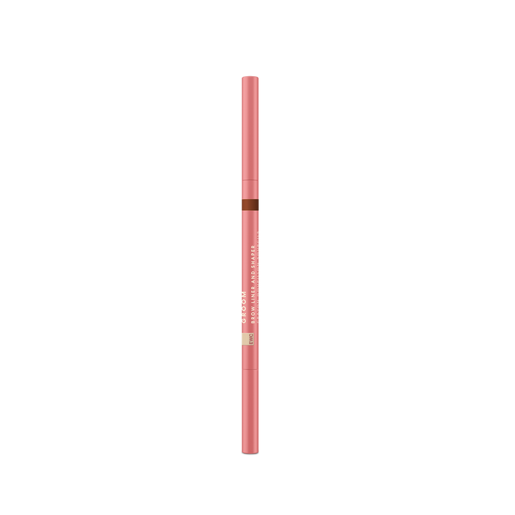 EWC GROOM Brow Liner and Shaper, medium shade pencil