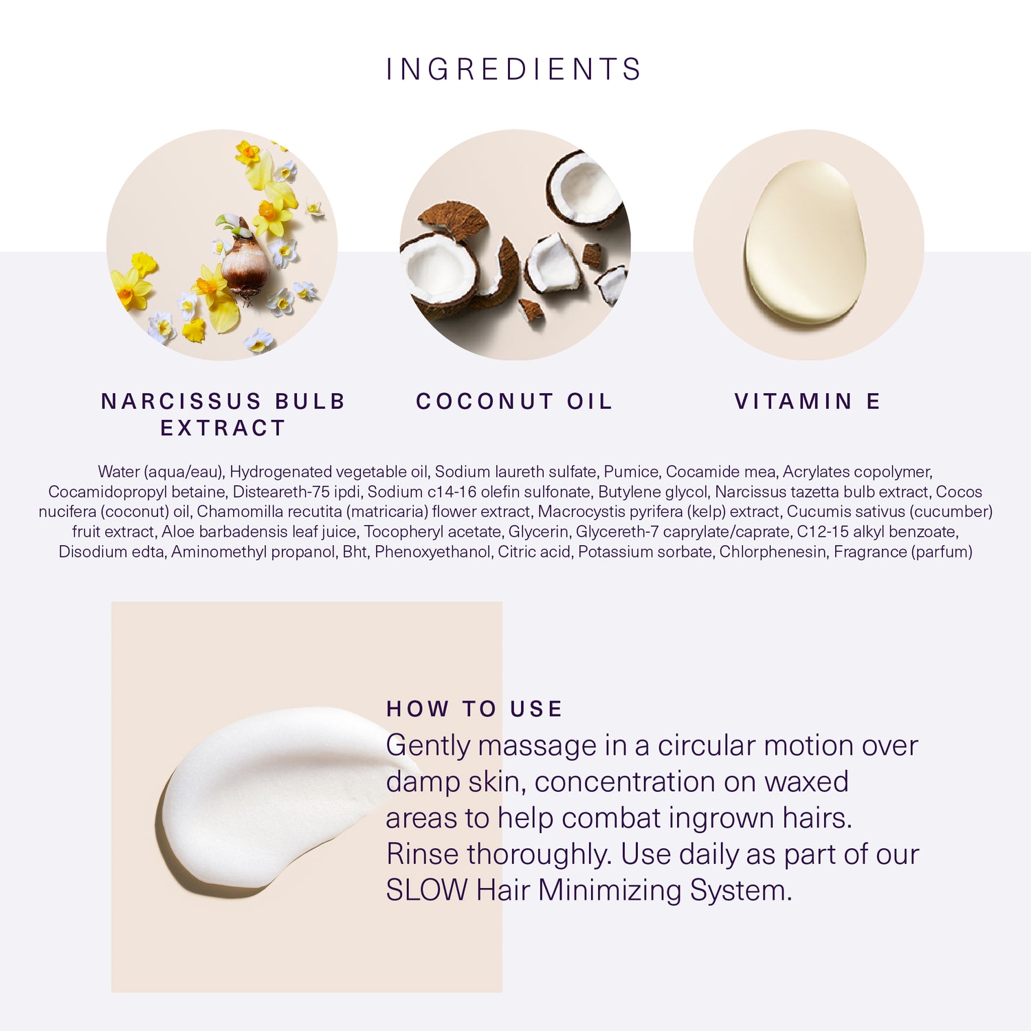 Full ingredient list and directions in product details.