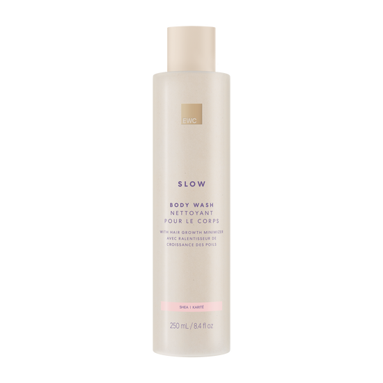 EWC Slow Shea Body Wash 250 mL bottle