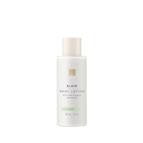EWC Slow Travel Aloe Body Lotion bottle