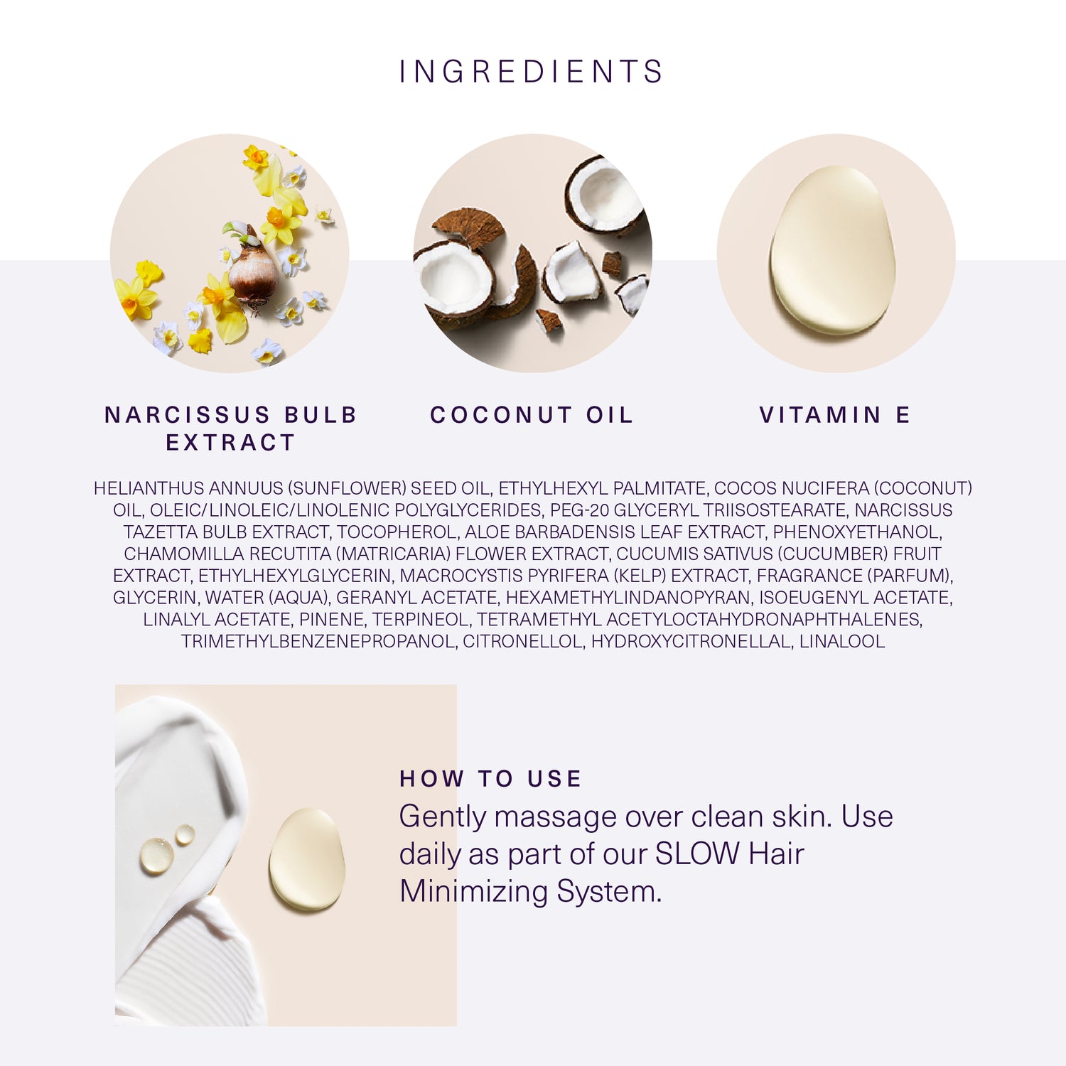 Full ingredient list and directions in product details.