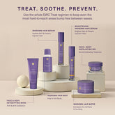 EWC TREAT Collection products, which keep even the most hard-to-reach areas bump free between waxes.